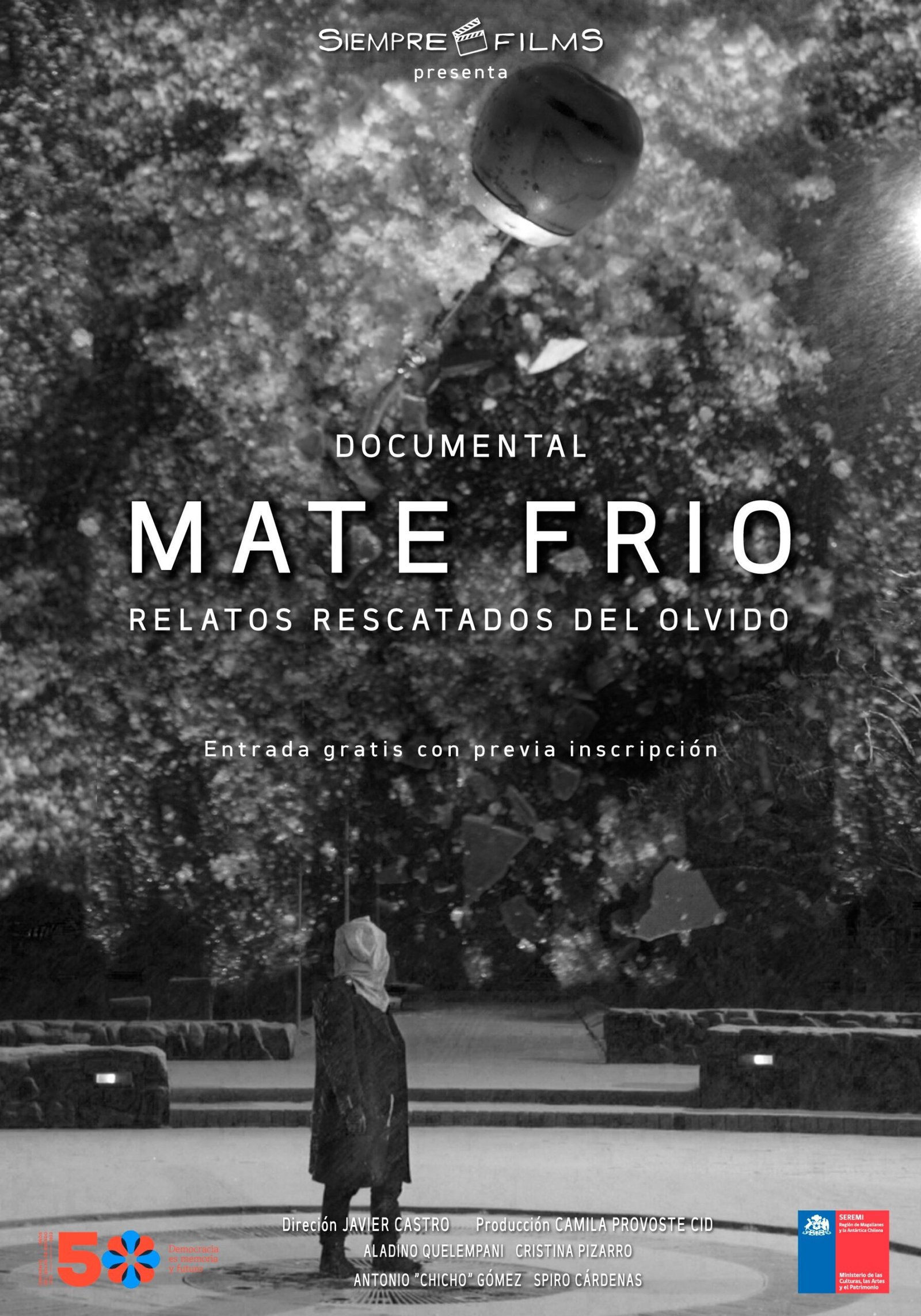 Festival de cine, memoria y derechos humanos, en honor a Carmen Bueno y Jorge Müller. desde agosto 2024. talleres: funciones: conversatorios: homenaje: todas actividades gratuitas.